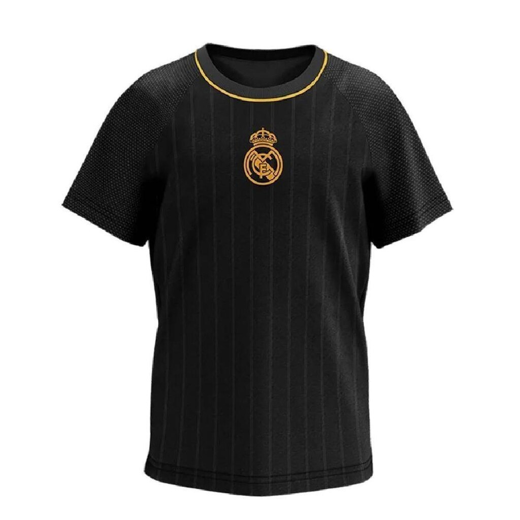 Camiseta Real Madrid Lenda Braziline Juvenil - Preto