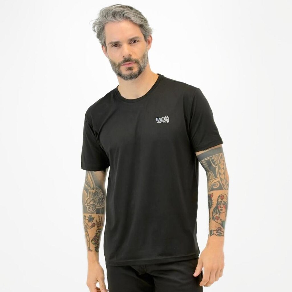 Camiseta Red Nose Básica Manga Curta Gola Redonda Masculina