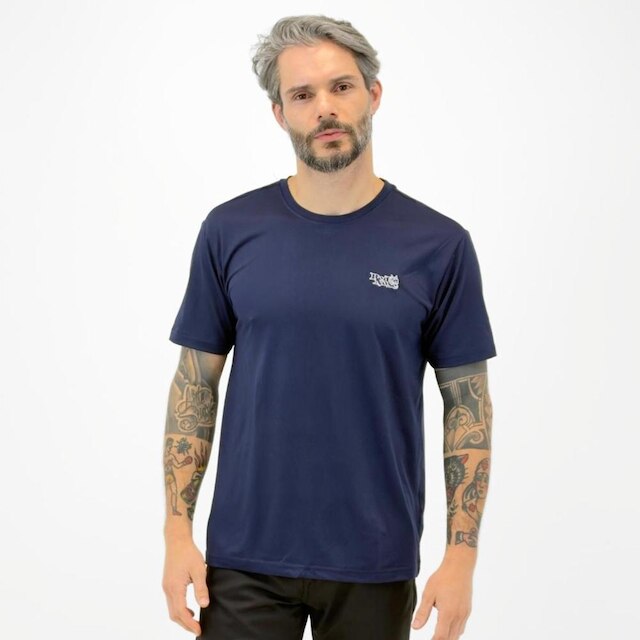 Camiseta Red Nose Básica Manga Curta Gola Redonda Masculina