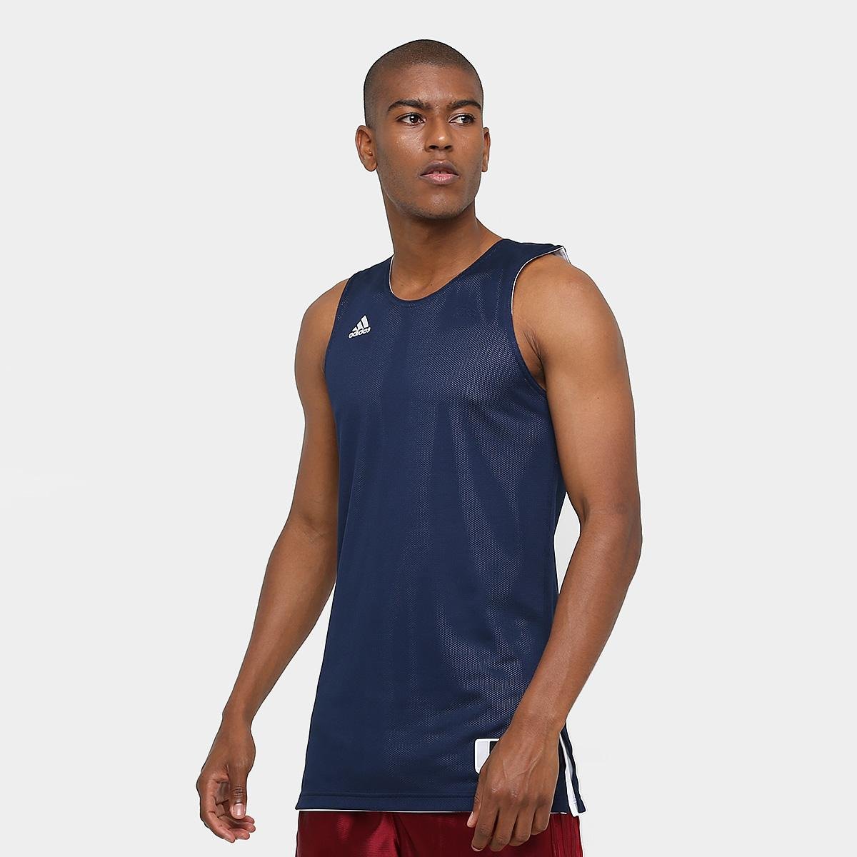 camiseta adidas regata masculina