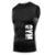Camiseta Regata Compressão Academia Treino Justa The Gym Arte Abstract - Preto