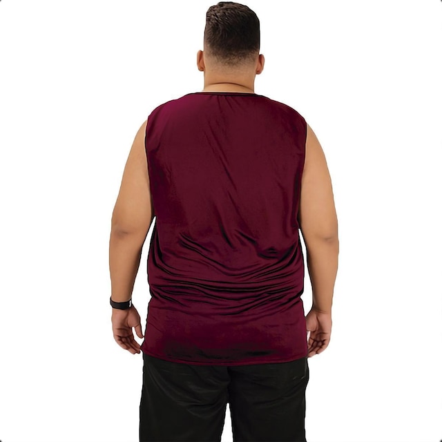 Camiseta Regata Masculina Academia Plus Size Premium
