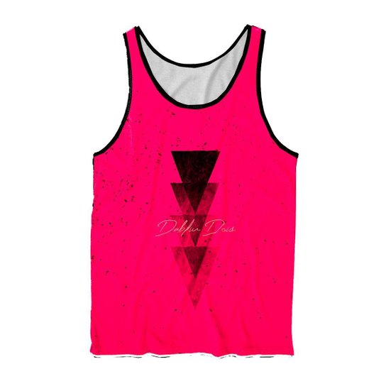 Camiseta Regata Masculina Blusa Estampa Full Cones Verão