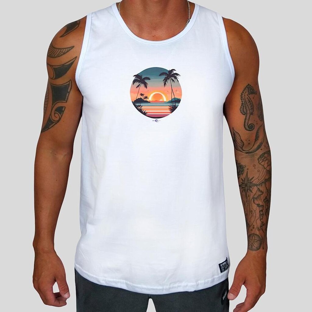 Camiseta Regata Masculina Sunset Prime WSS