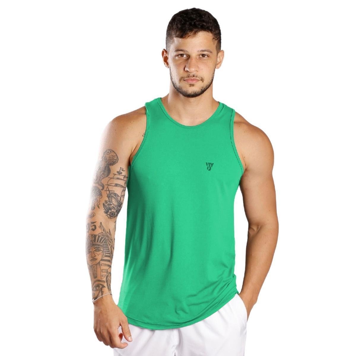 Camiseta Regata Masculina Treino Dry Lisa Básica Academia Menor preço em Camiseta Regata Masculina Treino Dry Lisa Básica Academia