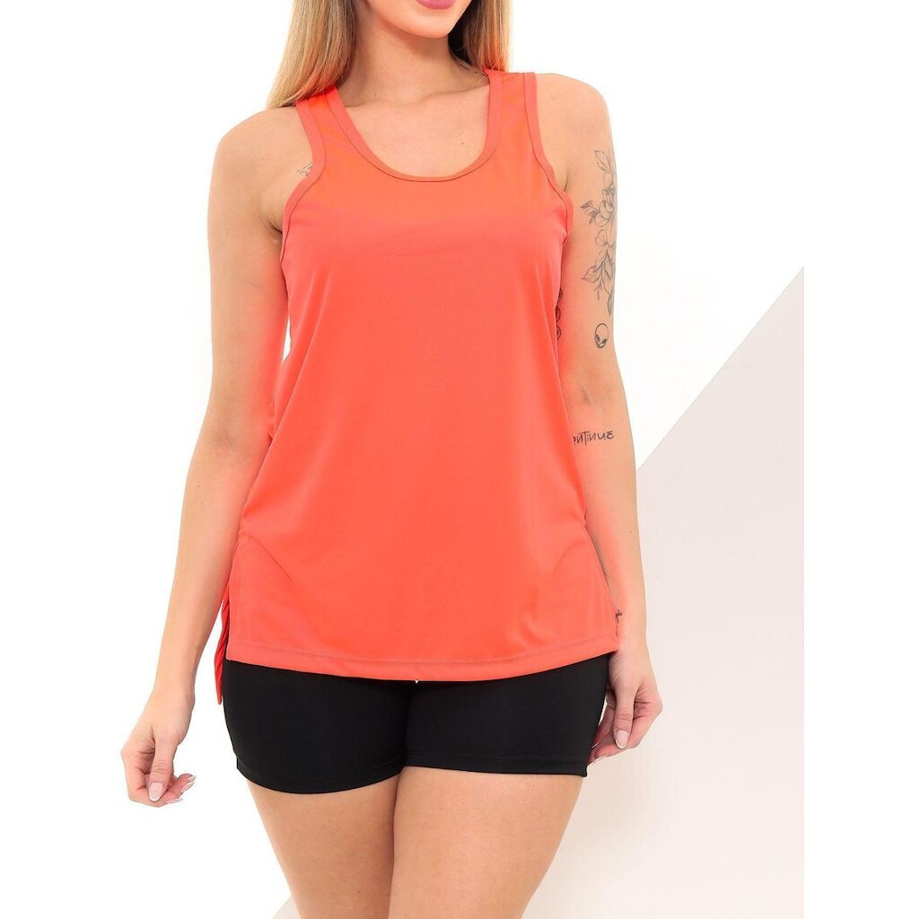 Camiseta Regata Per Tutti Wear Mullet Academia Fitness Feminina