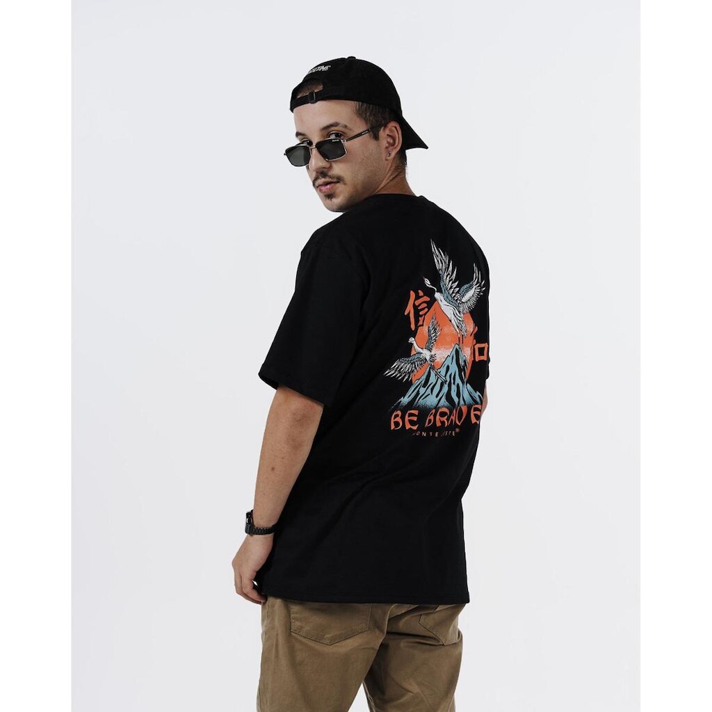 Camiseta Regular Estampada - Bird Masculina