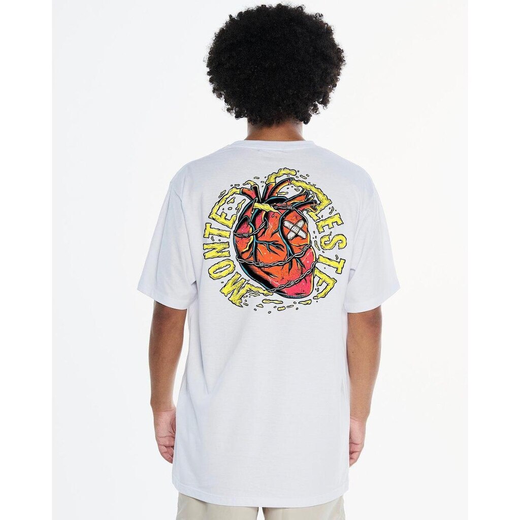 Camiseta Regular Estampada - Heart Masculino
