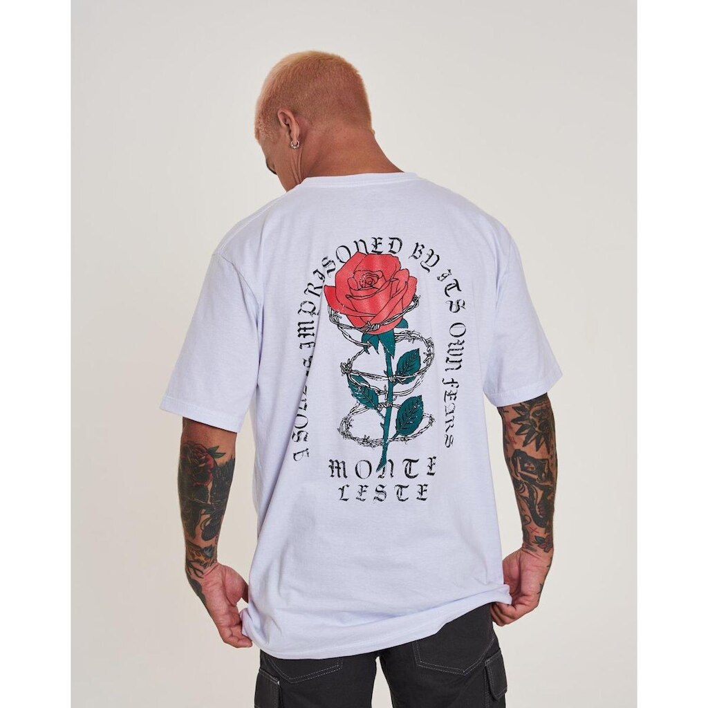 Camiseta Regular Estampada Masculina