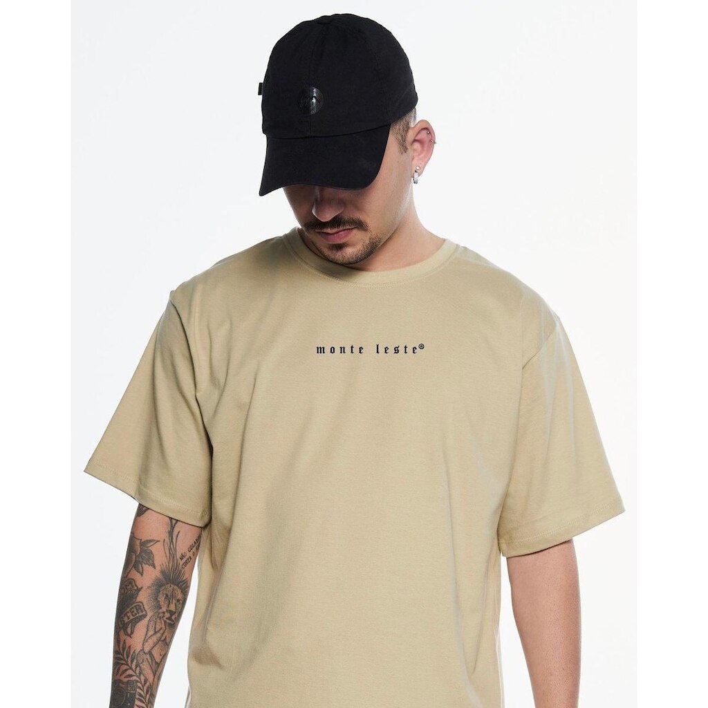 Camiseta Regular Estampada - ML Masculina