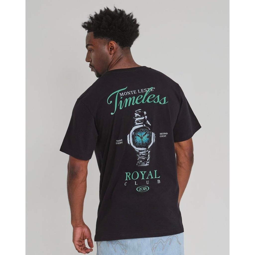 Camiseta Regular Estampada - Timeless