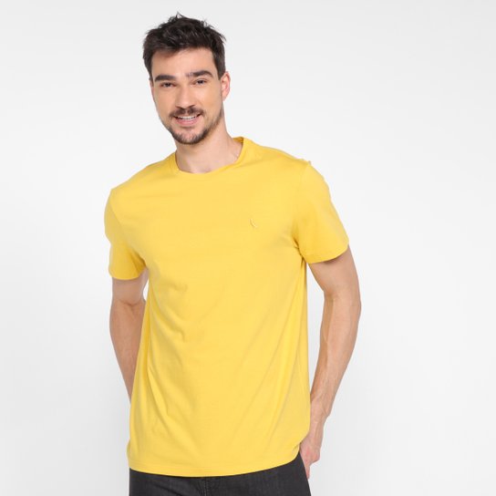 Camiseta Reserva Básica Masculina - Amarelo