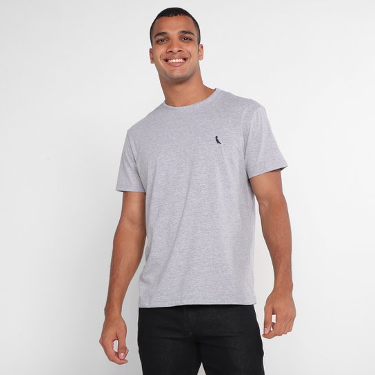 Camiseta Reserva Paris Básica Masculina - Cinza