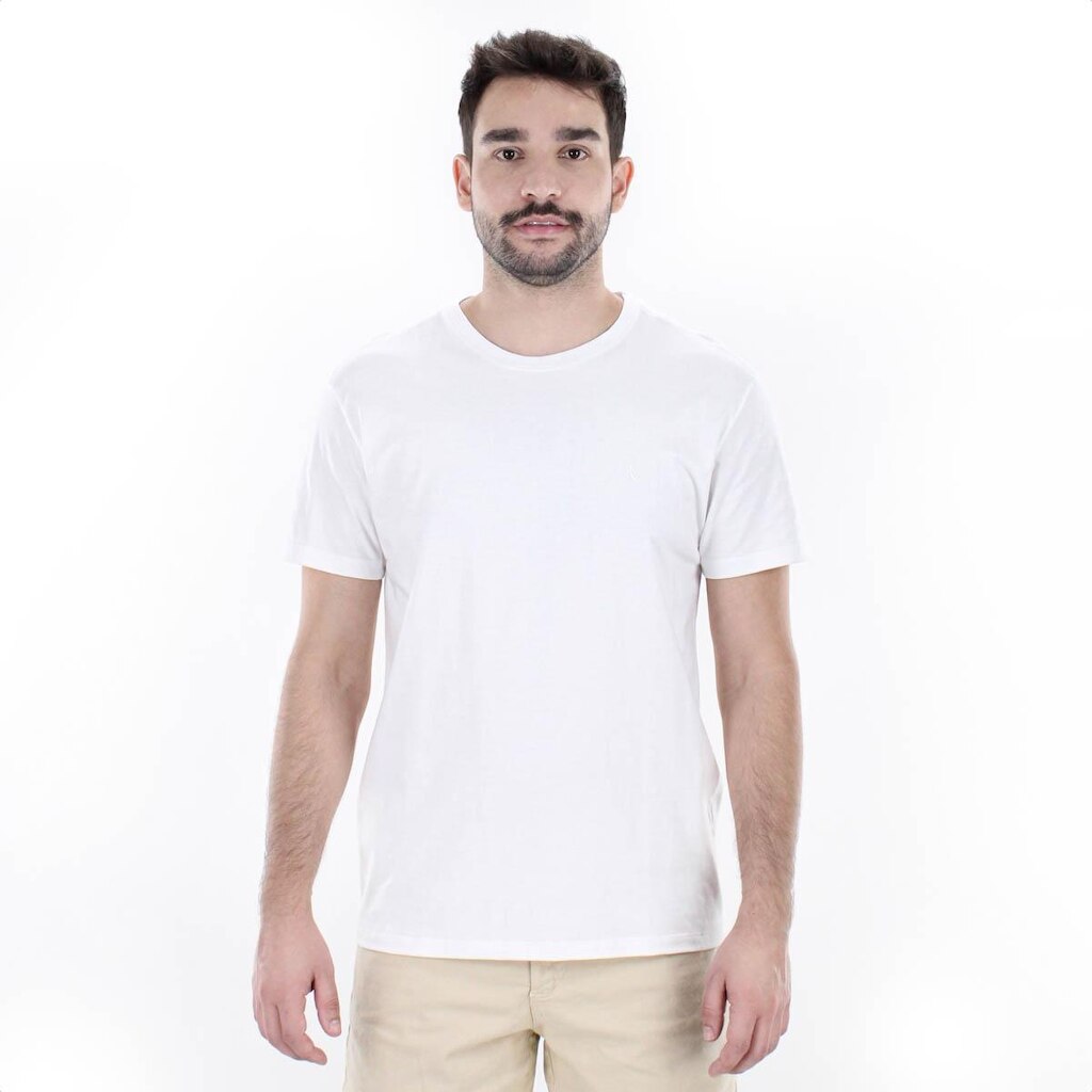 Camiseta Reserva Super Slim Careca Branco - Masculino