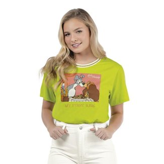 Camiseta Retilinea Disney - Angel Basic