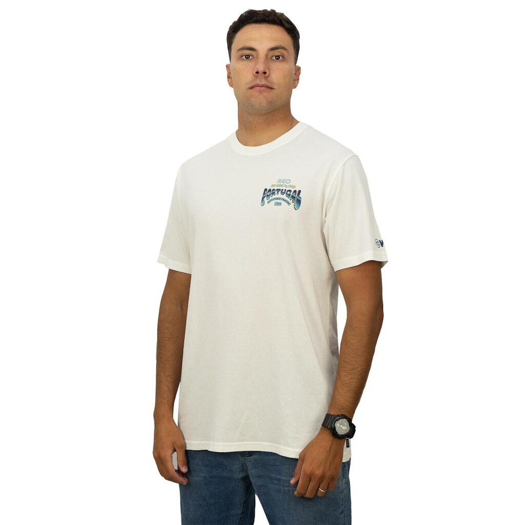 Camiseta Rip Curl Meo Peniche Pro 26 Event Bone Importada