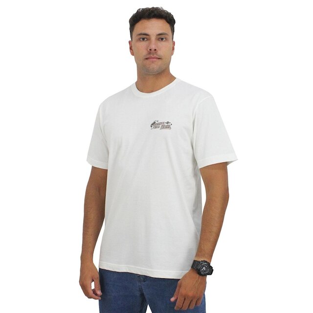 Camiseta Rip Curl Poster Brasil Bone