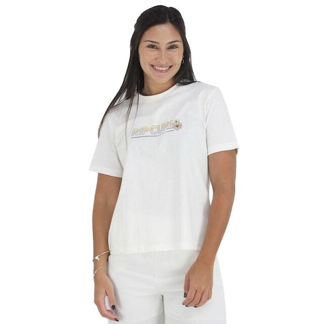 Camiseta Rip Curl Sunrise Session Bone