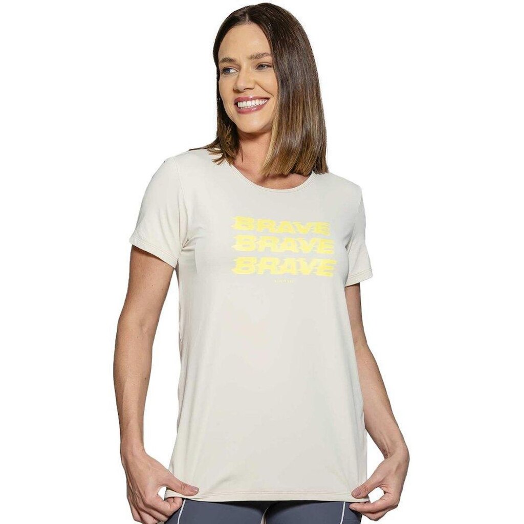 Camiseta Run More Brave Feminina
