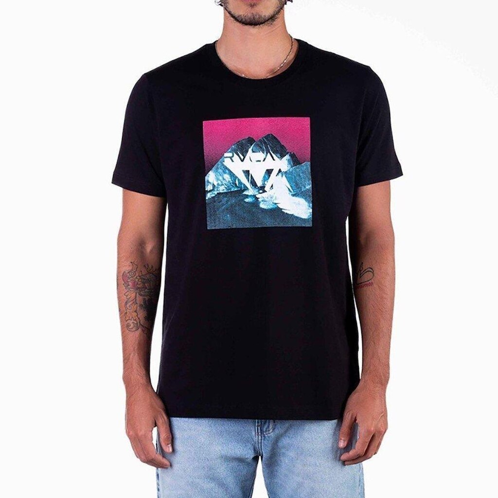 Camiseta RVCA Bedrock Masculina SM23