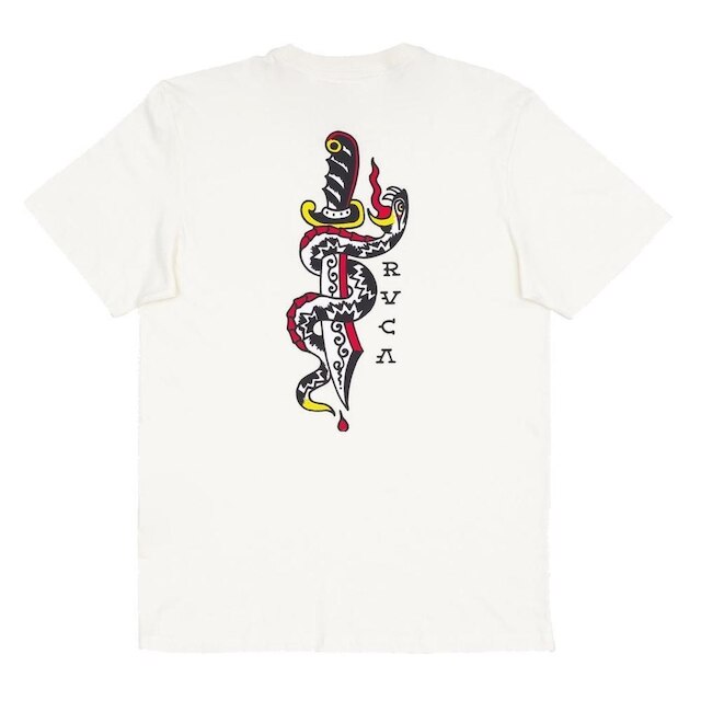 Camiseta RVCA Saber Snake SM25 Masculina