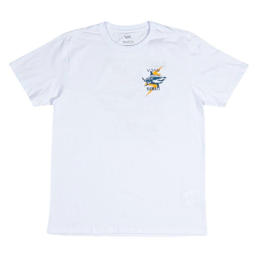 Camiseta Rvca Tiger Shark Branco