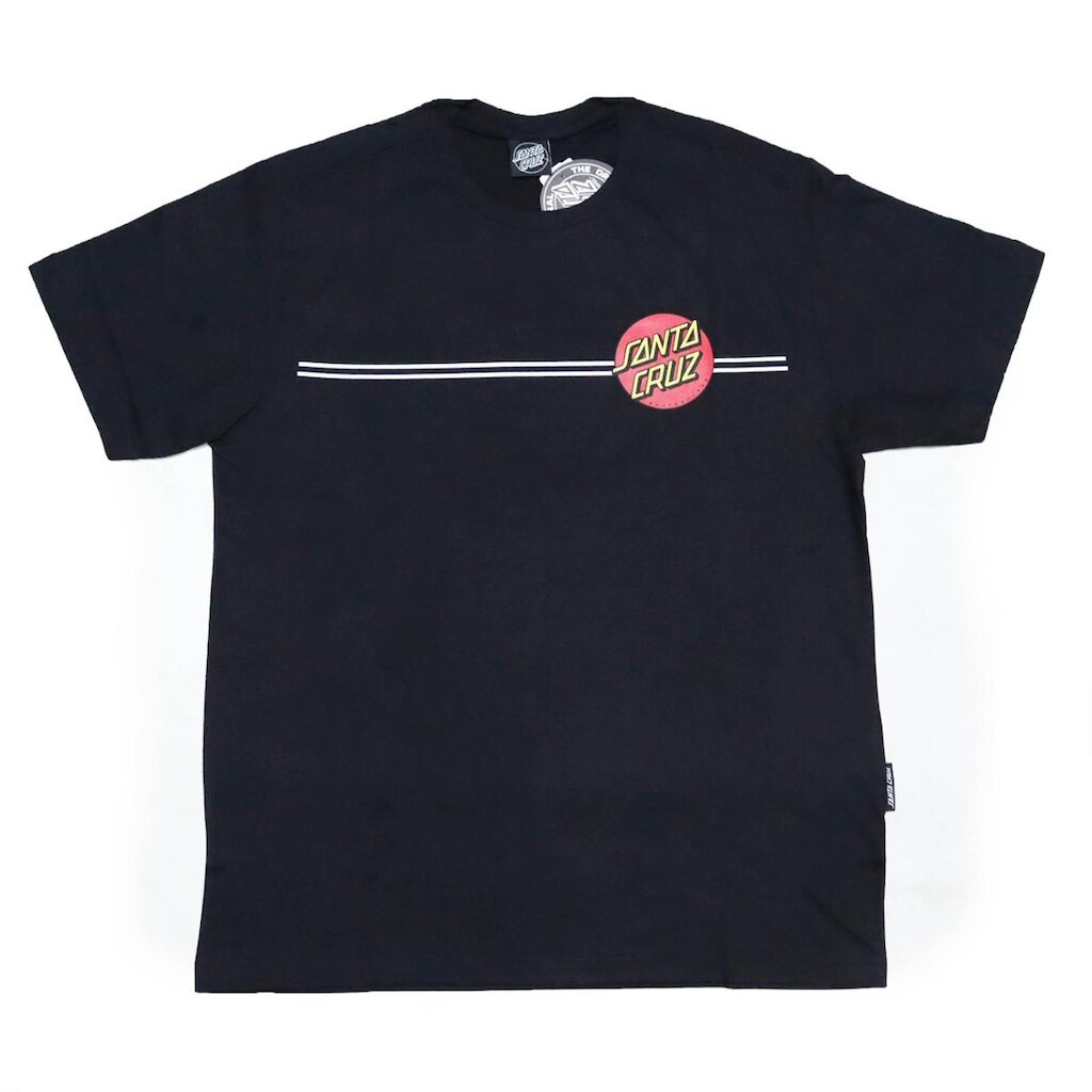 Camiseta Santa Cruz Classic Dot Line - Preto