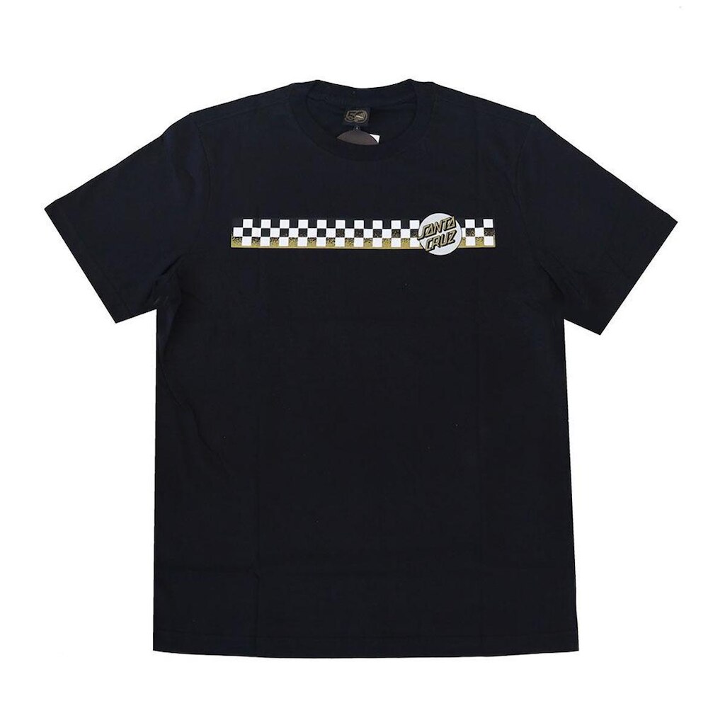 Camiseta Santa Cruz Infinite Ringed Dot - Preto