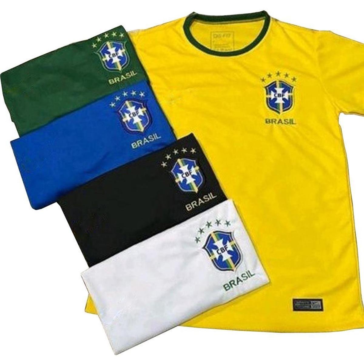 Camiseta Seleção Dry Fit Unissex Copa Do Mundo 2022 Brasil Bordada Menor preço em Camiseta Seleção Dry Fit Unissex Copa Do Mundo 2022 Brasil Bordada