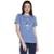Camiseta Skechers Summer Rose Feminina - Azul