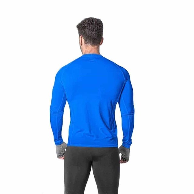 CAMISETA SKIN BASIC III M/L 04172-AZR - AZUL GG