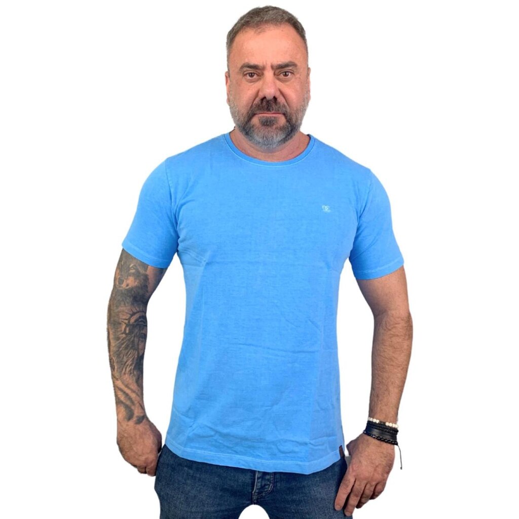 CAMISETA SLIM MALHÃO FIO 26 STONADA