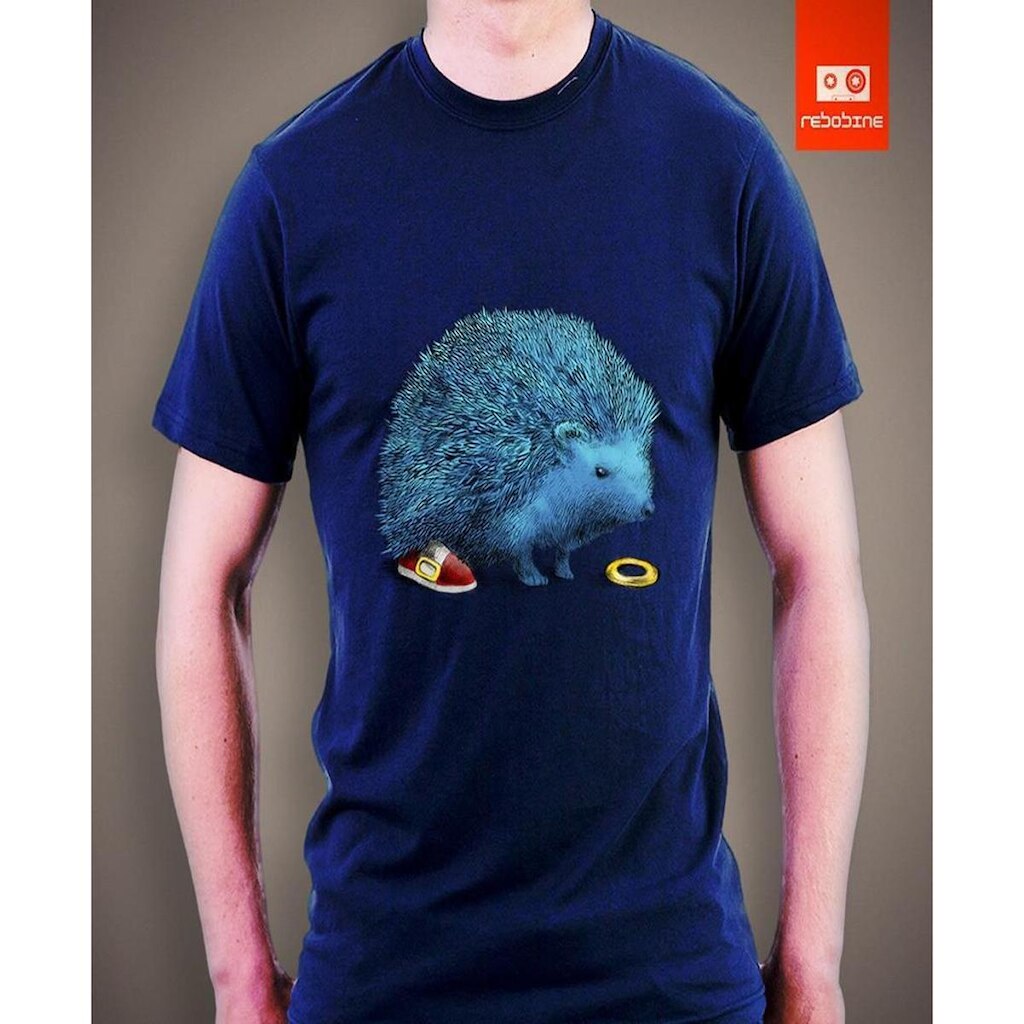 Camiseta Sonic Porco Espinho Sega Video Game Retro