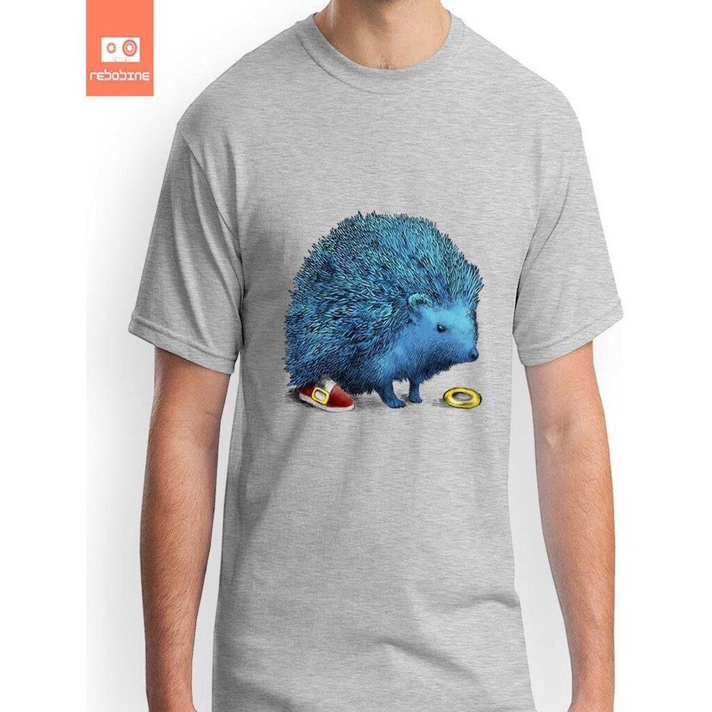 Camiseta Sonic Porco Espinho Sega Video Game Retro