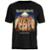 Camiseta Stamp de Banda Iron Maiden em Algodão Manga Curta Gola Redonda Oficial - Preto+Amarelo