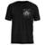 Camiseta Stamp de Banda Iron Maiden Unissex em Algodão Manga Curta Oficial - Preto