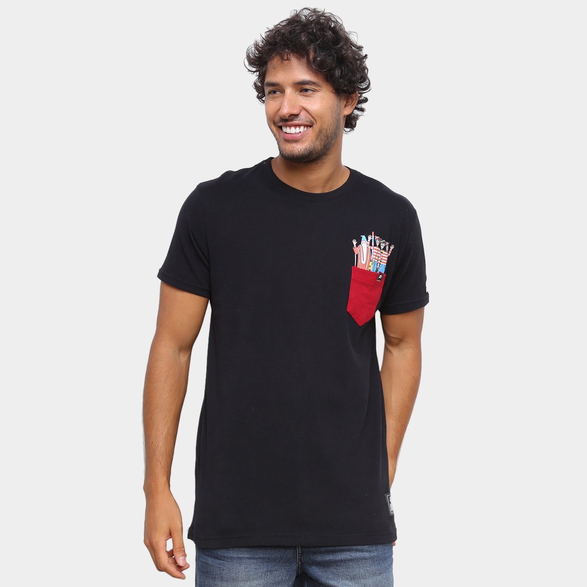Camiseta Starter Pocket Wally Group - Preto é ruim? Camiseta Starter Pocket Wally Group - Preto é boa?