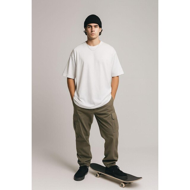 Camiseta Street Premium Ponci Company - Branca
