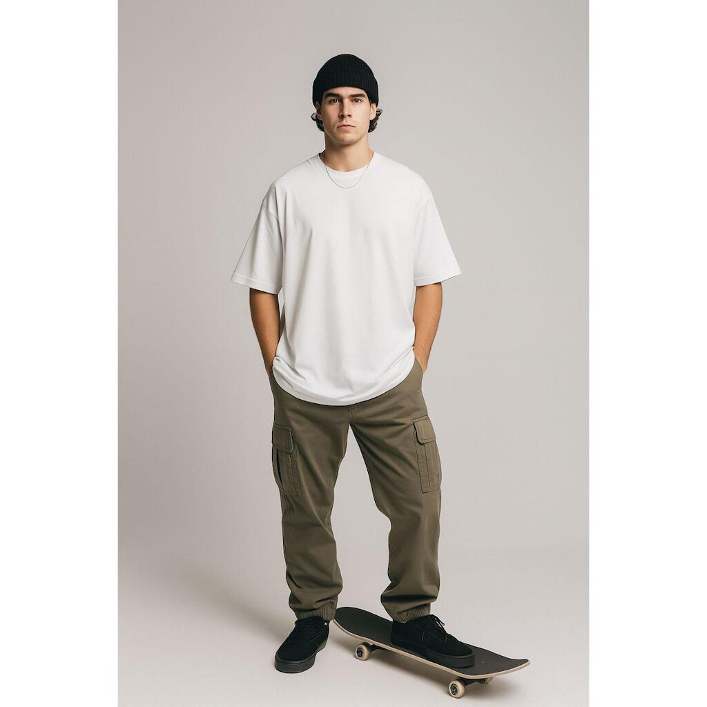 Camiseta Street Premium Ponci Company - Branca
