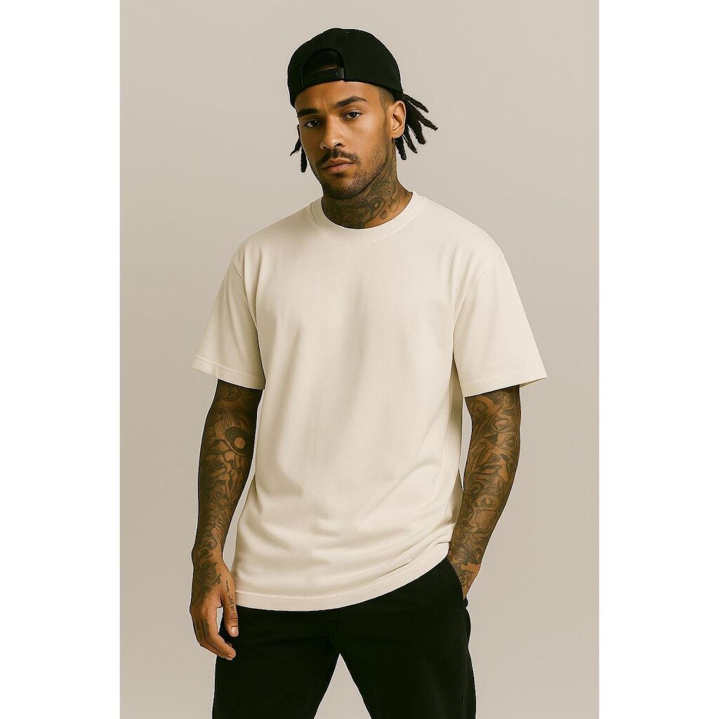 Camiseta Street Premium Ponci Company - White Off