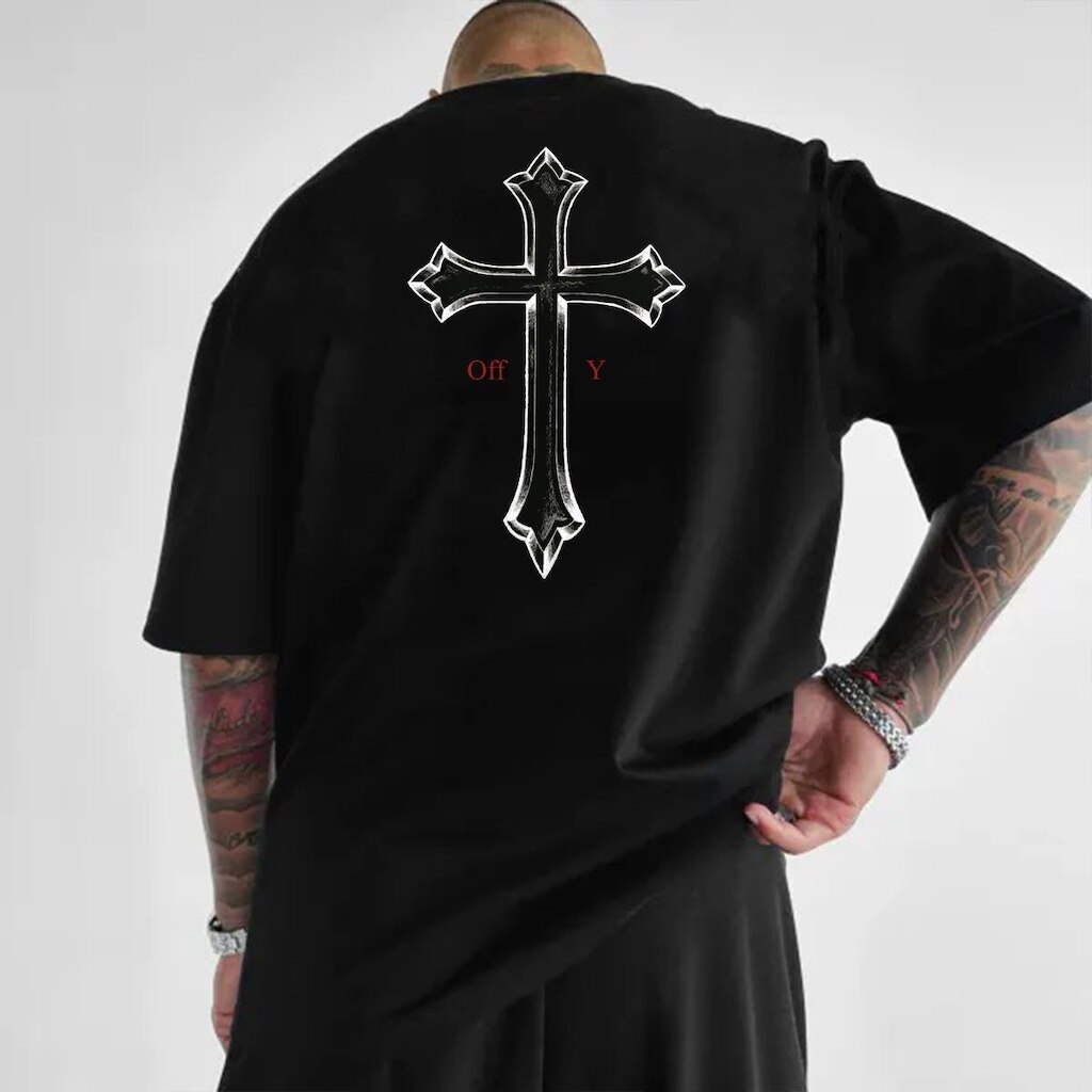 Camiseta Streetwear Off-Y Cruz