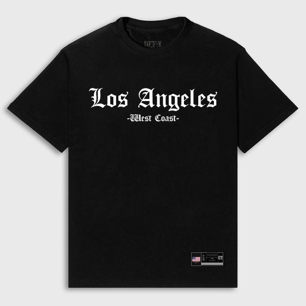 Camiseta Streetwear Off y Los Angeles