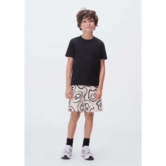 Camiseta Super Cotton Infantil Menino Hering Kids