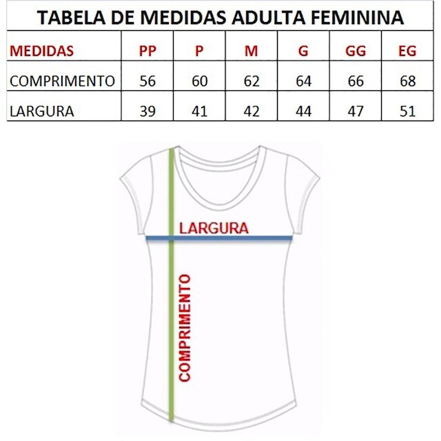Camiseta t-shirt adulta feminina bordada enfermagem