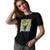 Camiseta T-Shirt Baby Look Feminina Algodão Wild Child - Preto