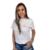 Camiseta T-Shirt Branca 100% Algodão Logo Laranja Valansuelo - Branco