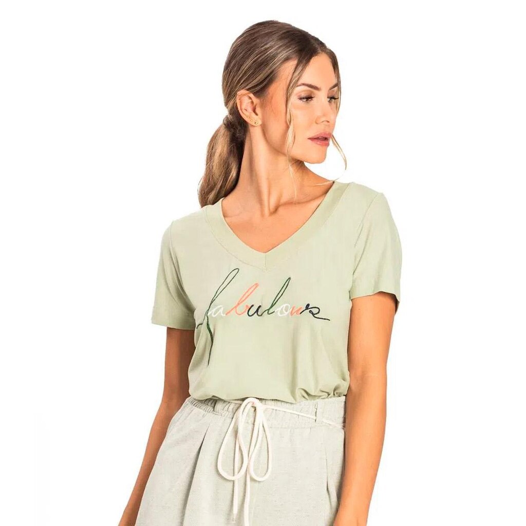 Camiseta T-shirt Feminina Endless E14231