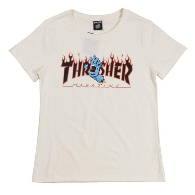 Camiseta T-Shirt Feminina Screaming Flame Logo SS Thrasher