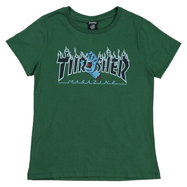 Camiseta T-Shirt Feminina Screaming Flame Logo SS Thrasher