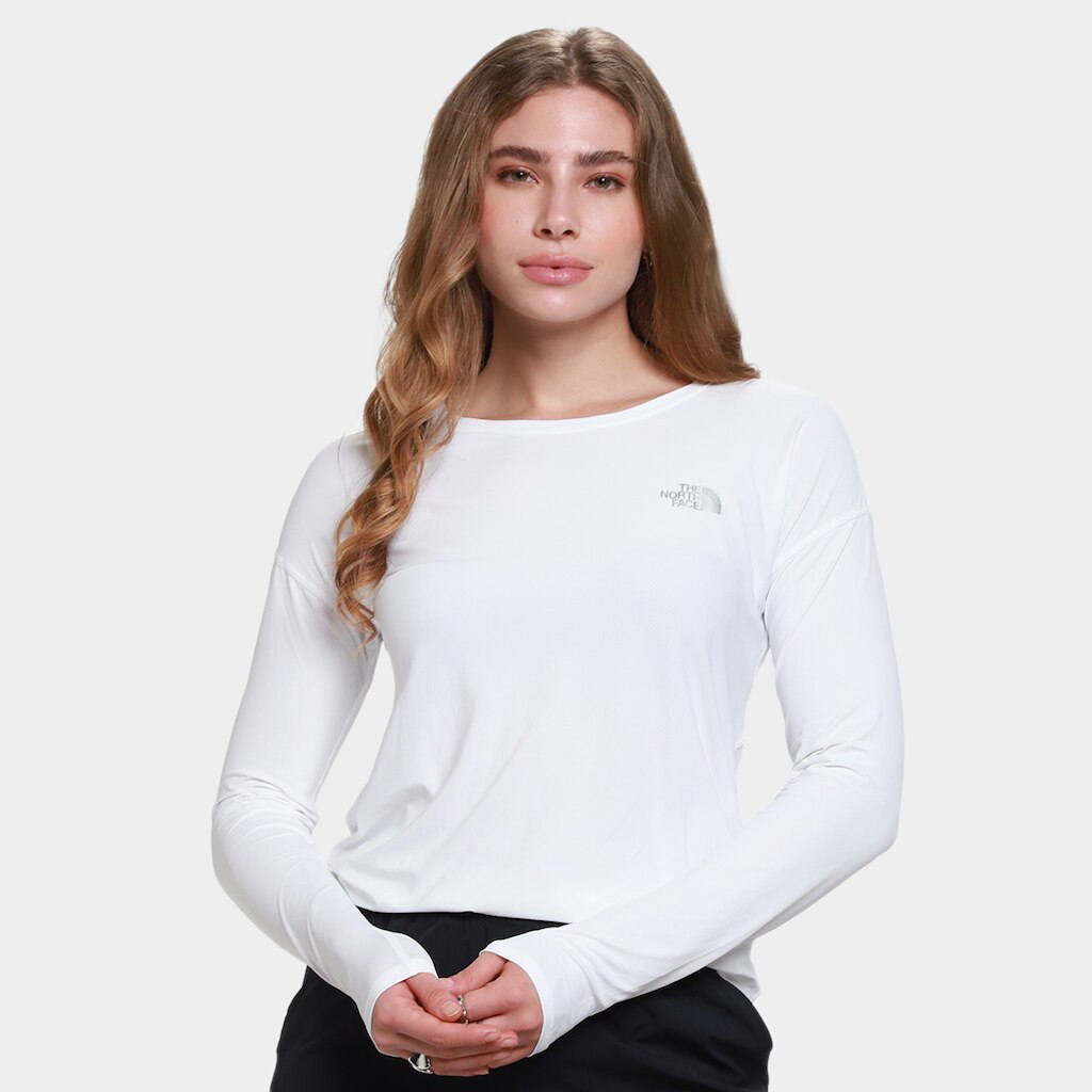 Camiseta The North Face Manga Longa Feminina